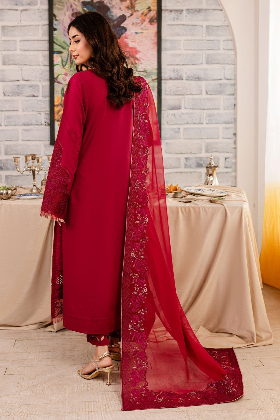 Nureh | Shades Of Summer | NP-492 - by - Libasekhas UK - Registered Vendor of : Nureh - 100% Original Designer Dresss