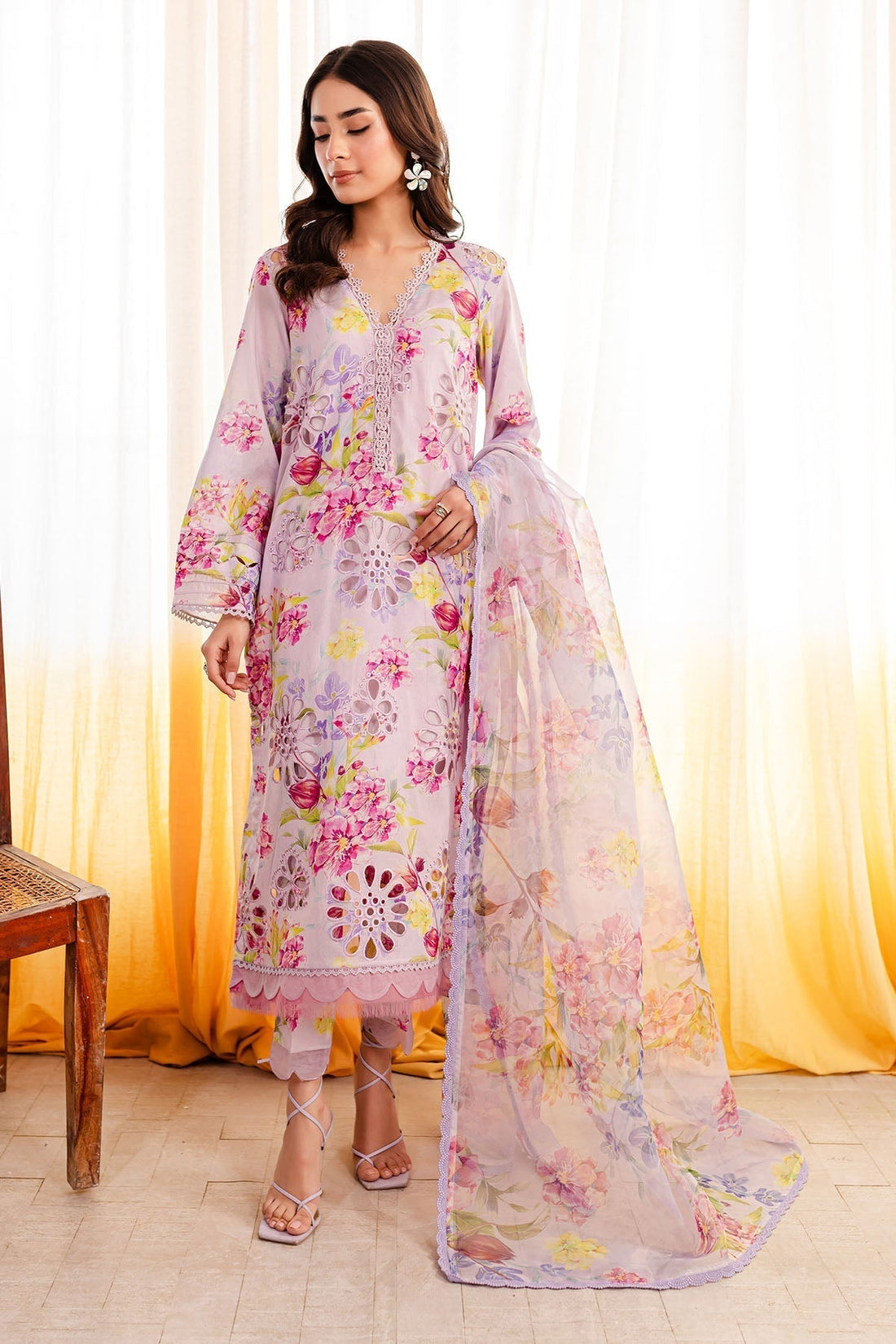 Nureh | Shades Of Summer | NP-496 - by - Libasekhas UK - Registered Vendor of : Nureh - 100% Original Designer Dresss