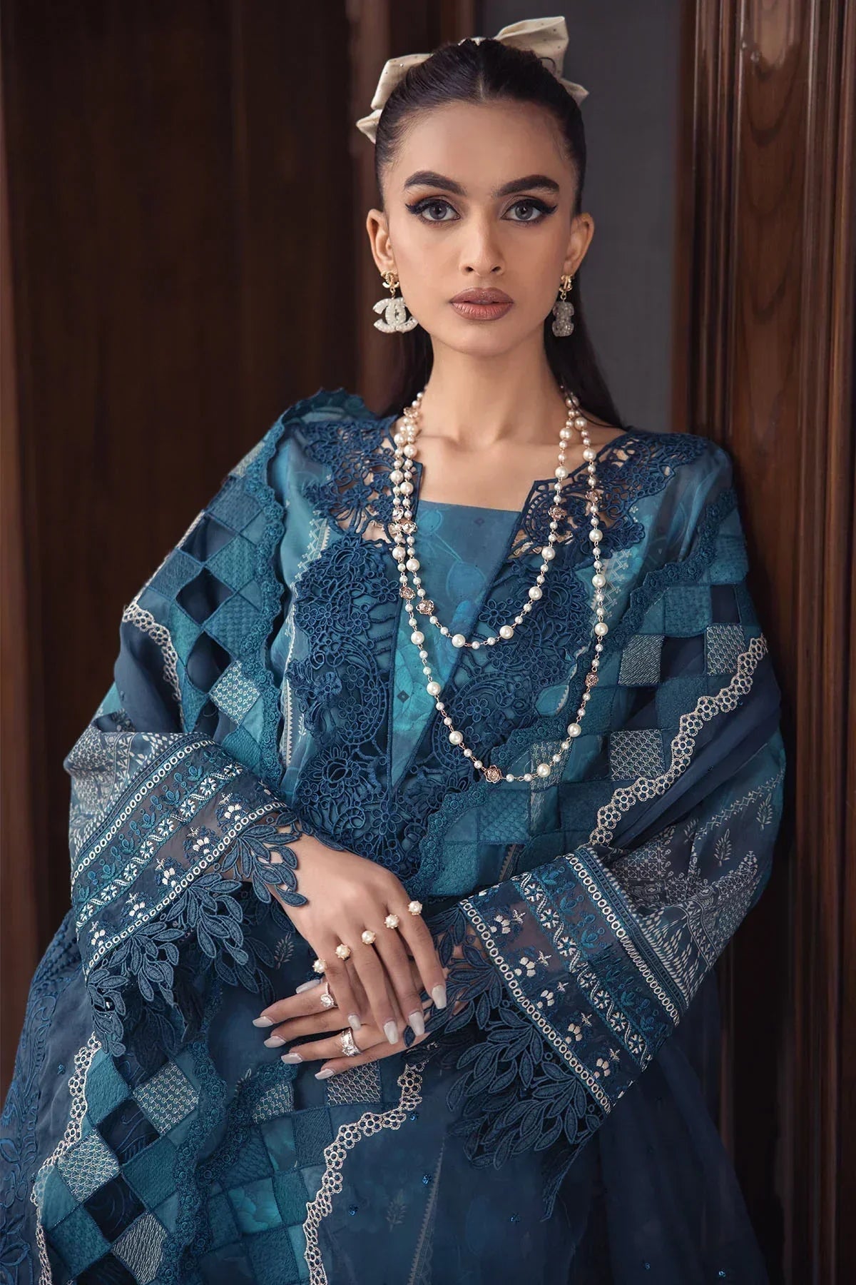 Nureh | Swiss Prints | NS-120 - by - Libasekhas UK - Registered Vendor of : Lawn - 100% Original Designer Dresss