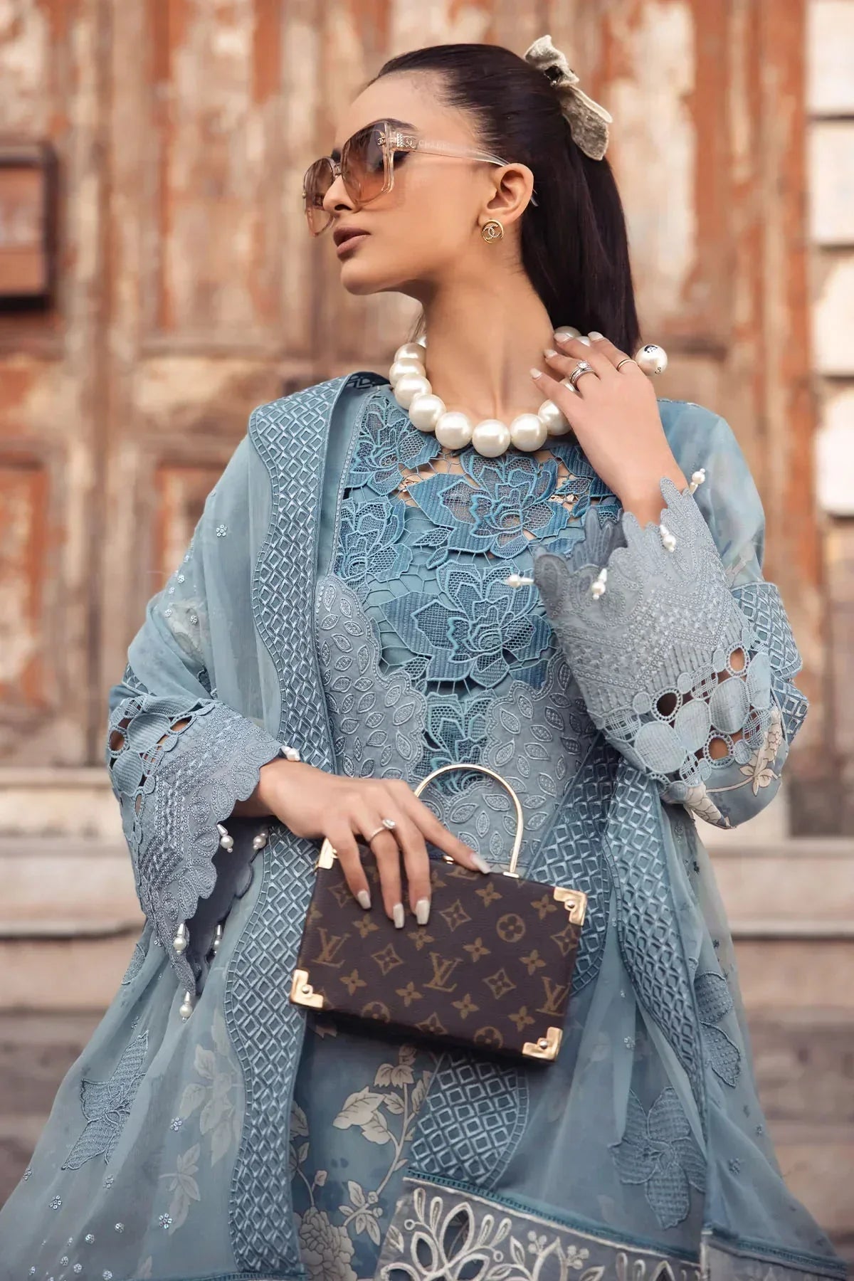 Nureh | Swiss Prints | NS-116 - by - Libasekhas UK - Registered Vendor of : Nureh - 100% Original Designer Dresss