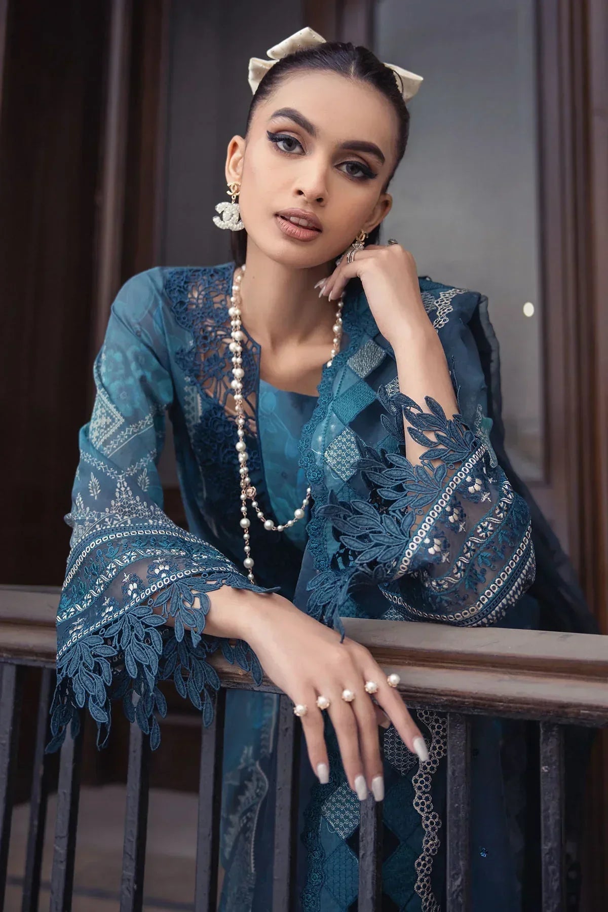 Nureh | Swiss Prints | NS-120 - by - Libasekhas UK - Registered Vendor of : Lawn - 100% Original Designer Dresss