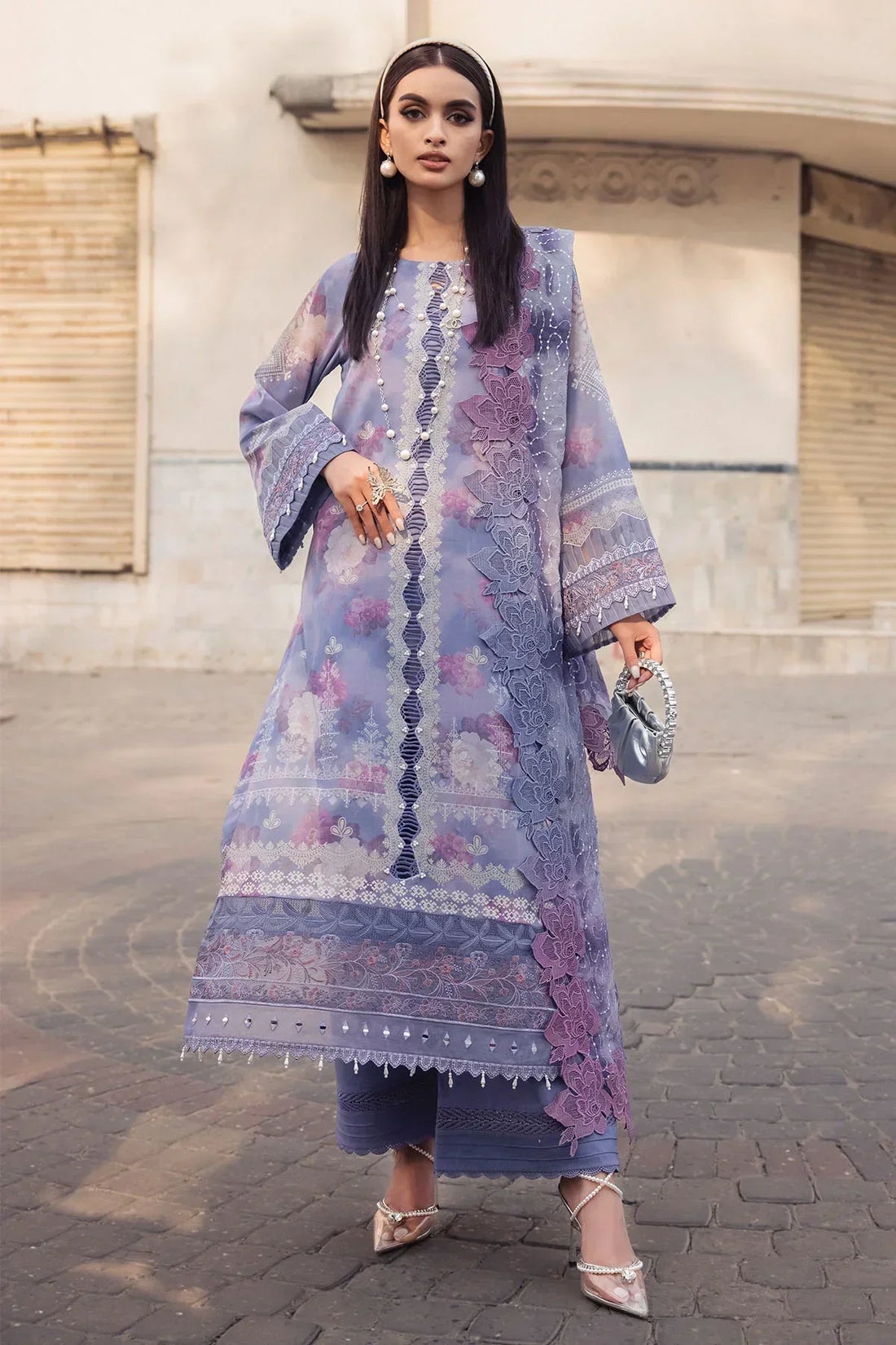 Nureh | Swiss Prints | NS-119 - by - Libasekhas UK - Registered Vendor of : Nureh - 100% Original Designer Dresss