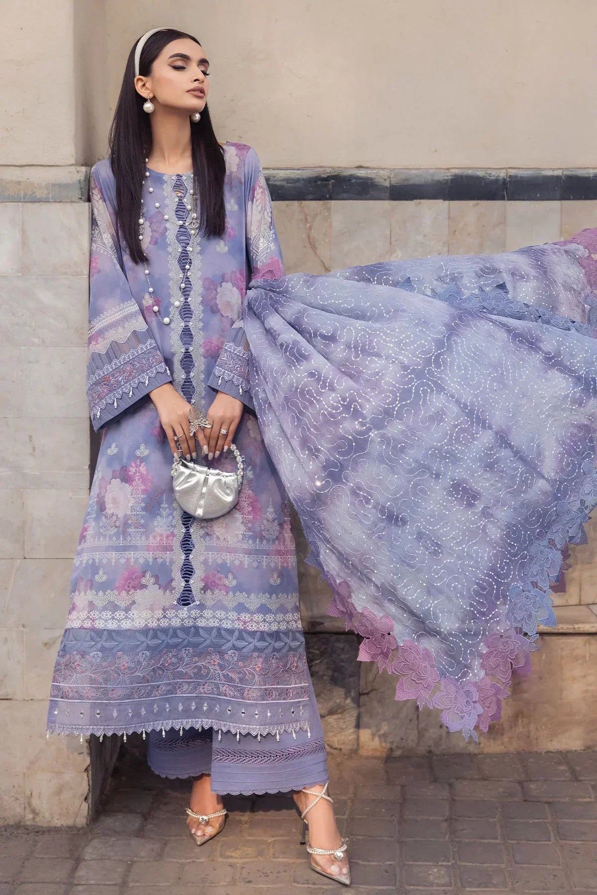 Nureh | Swiss Prints | NS-119 - by - Libasekhas UK - Registered Vendor of : Nureh - 100% Original Designer Dresss