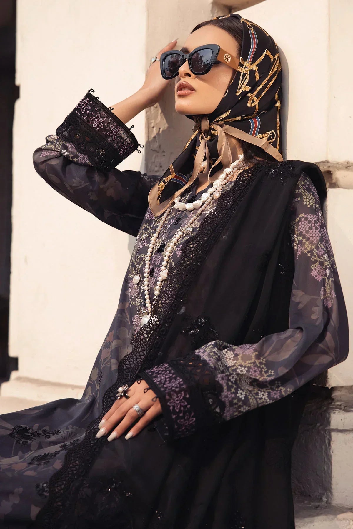 Nureh | Swiss Prints | NS-123 - by - Libasekhas UK - Registered Vendor of : Nureh - 100% Original Designer Dresss
