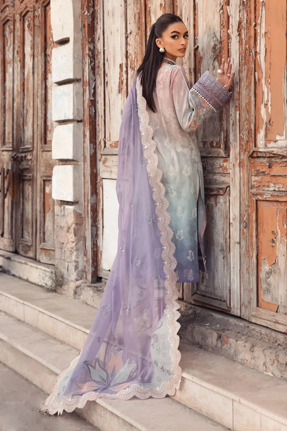 Nureh | Swiss Prints | NS-121 - by - Libasekhas UK - Registered Vendor of : Nureh - 100% Original Designer Dresss