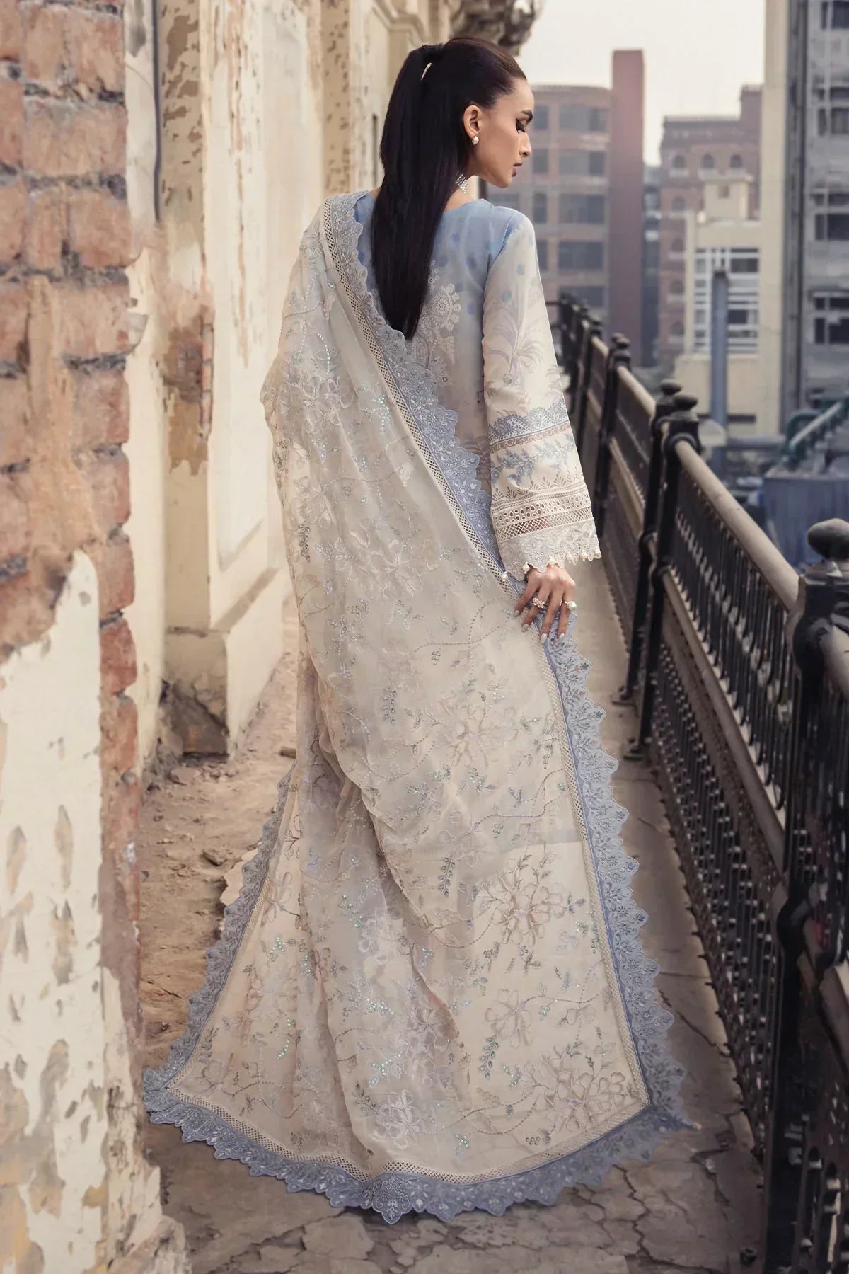 Nureh | Swiss Prints | NS-122 - by - Libasekhas UK - Registered Vendor of : Nureh - 100% Original Designer Dresss