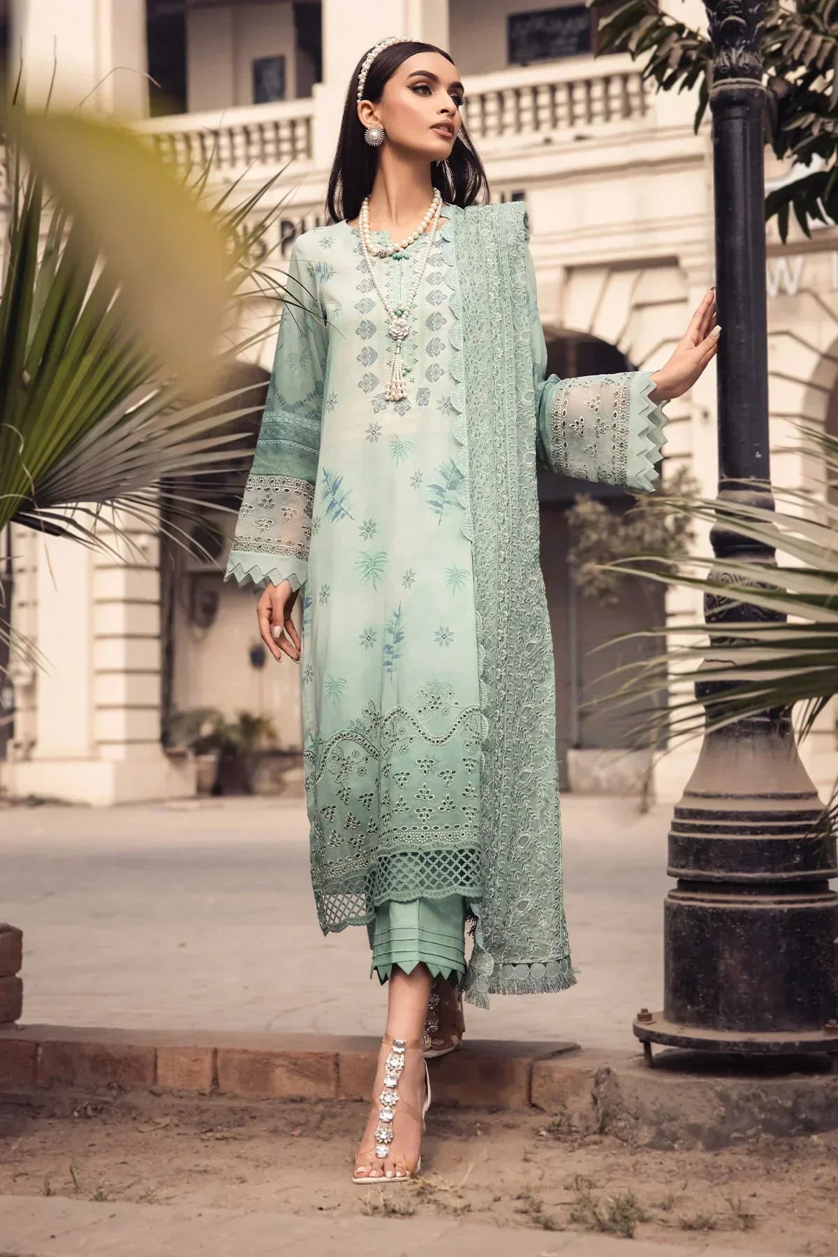 Nureh | Swiss Prints | NS-118 - by - Libasekhas UK - Registered Vendor of : Nureh - 100% Original Designer Dresss