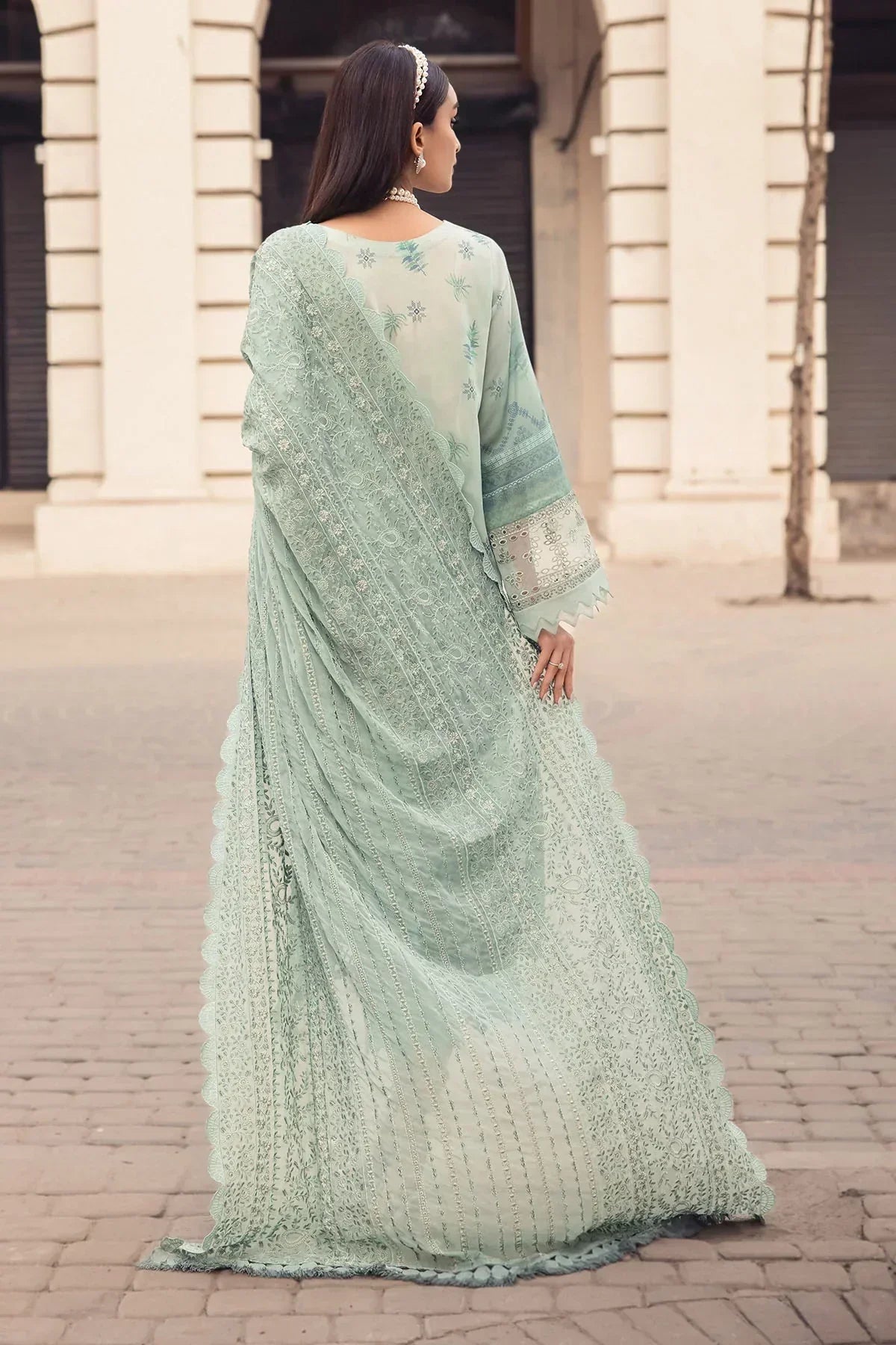 Nureh | Swiss Prints | NS-118 - by - Libasekhas UK - Registered Vendor of : Nureh - 100% Original Designer Dresss