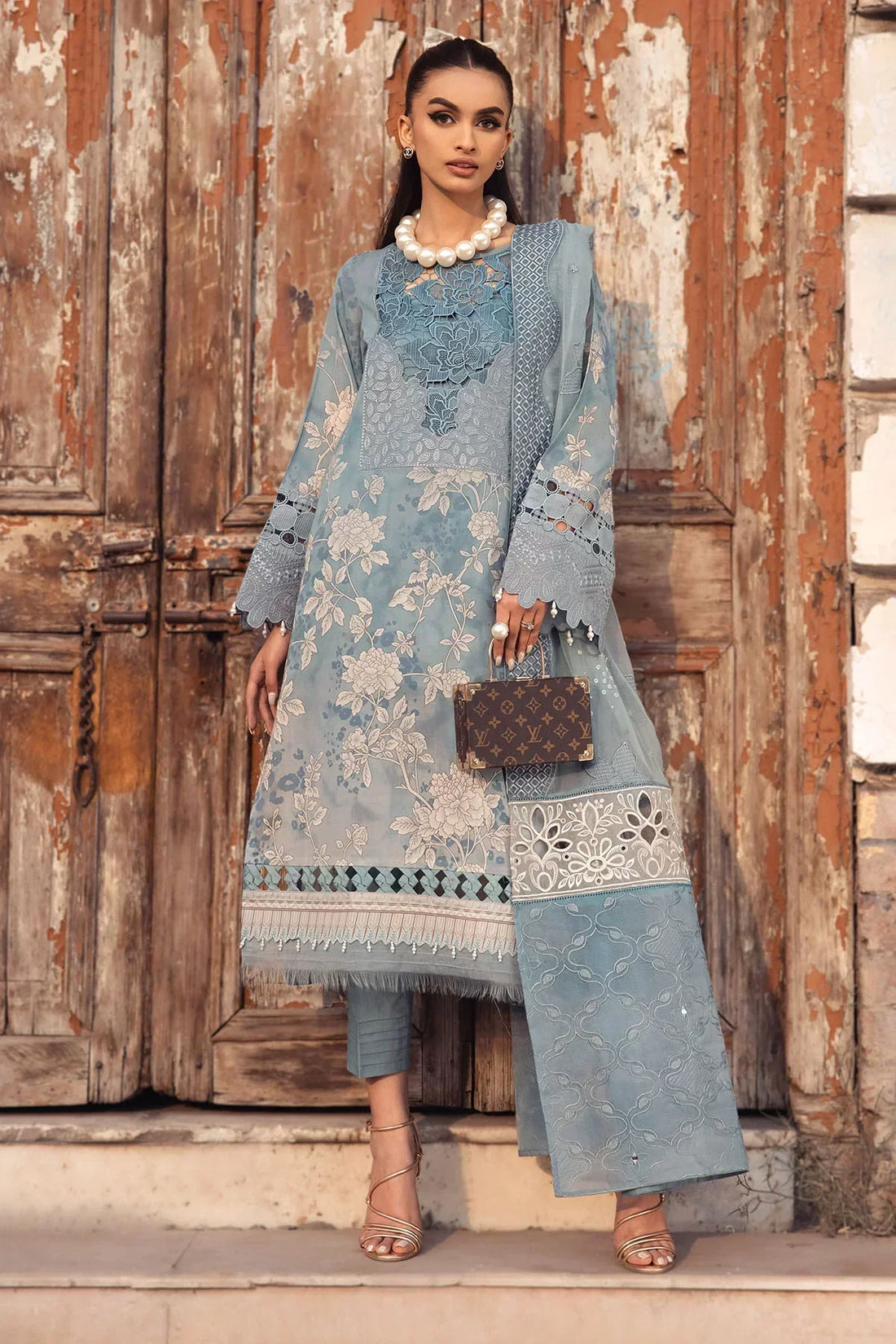 Nureh | Swiss Prints | NS-116 - by - Libasekhas UK - Registered Vendor of : Nureh - 100% Original Designer Dresss