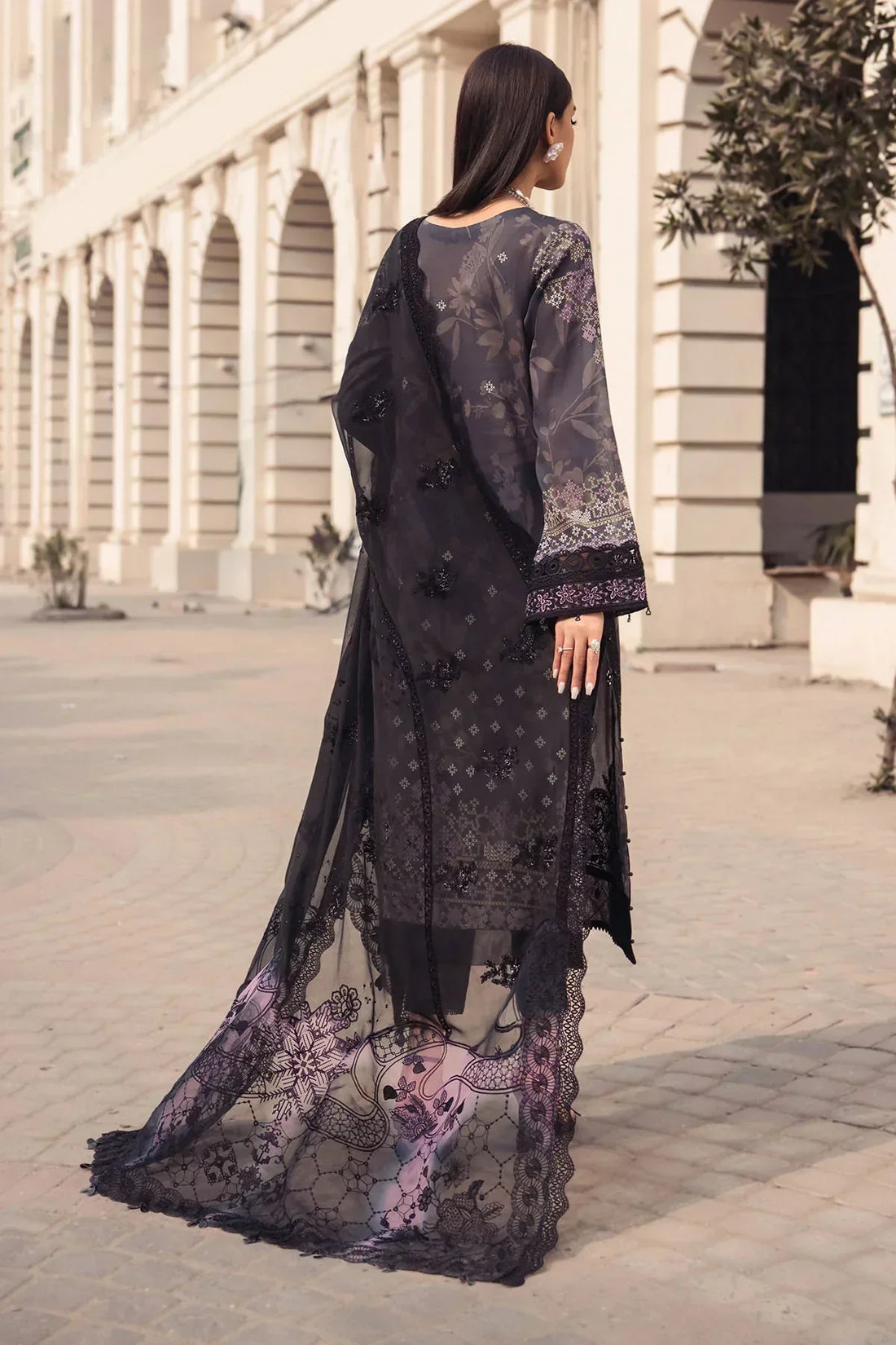 Nureh | Swiss Prints | NS-123 - by - Libasekhas UK - Registered Vendor of : Nureh - 100% Original Designer Dresss