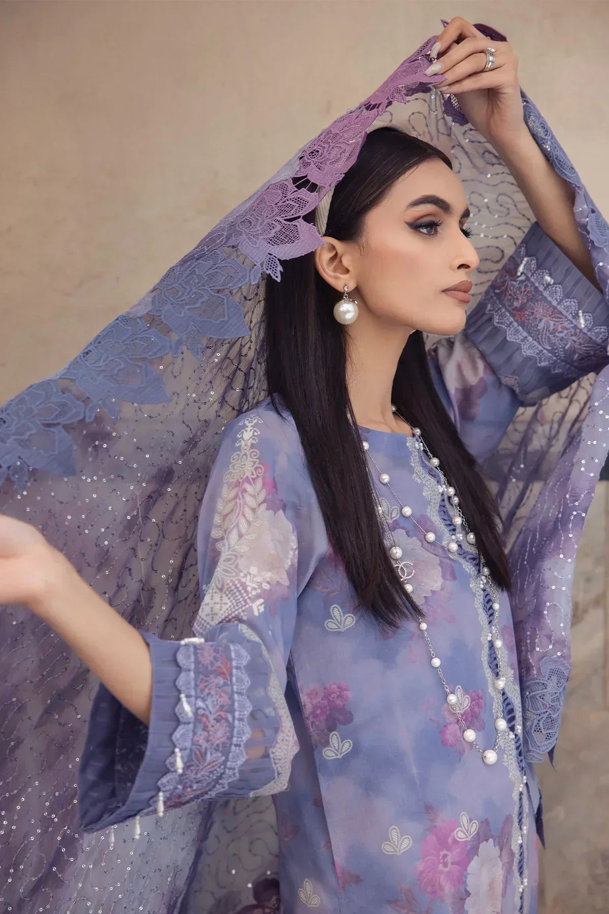 Nureh | Swiss Prints | NS-119 - by - Libasekhas UK - Registered Vendor of : Nureh - 100% Original Designer Dresss