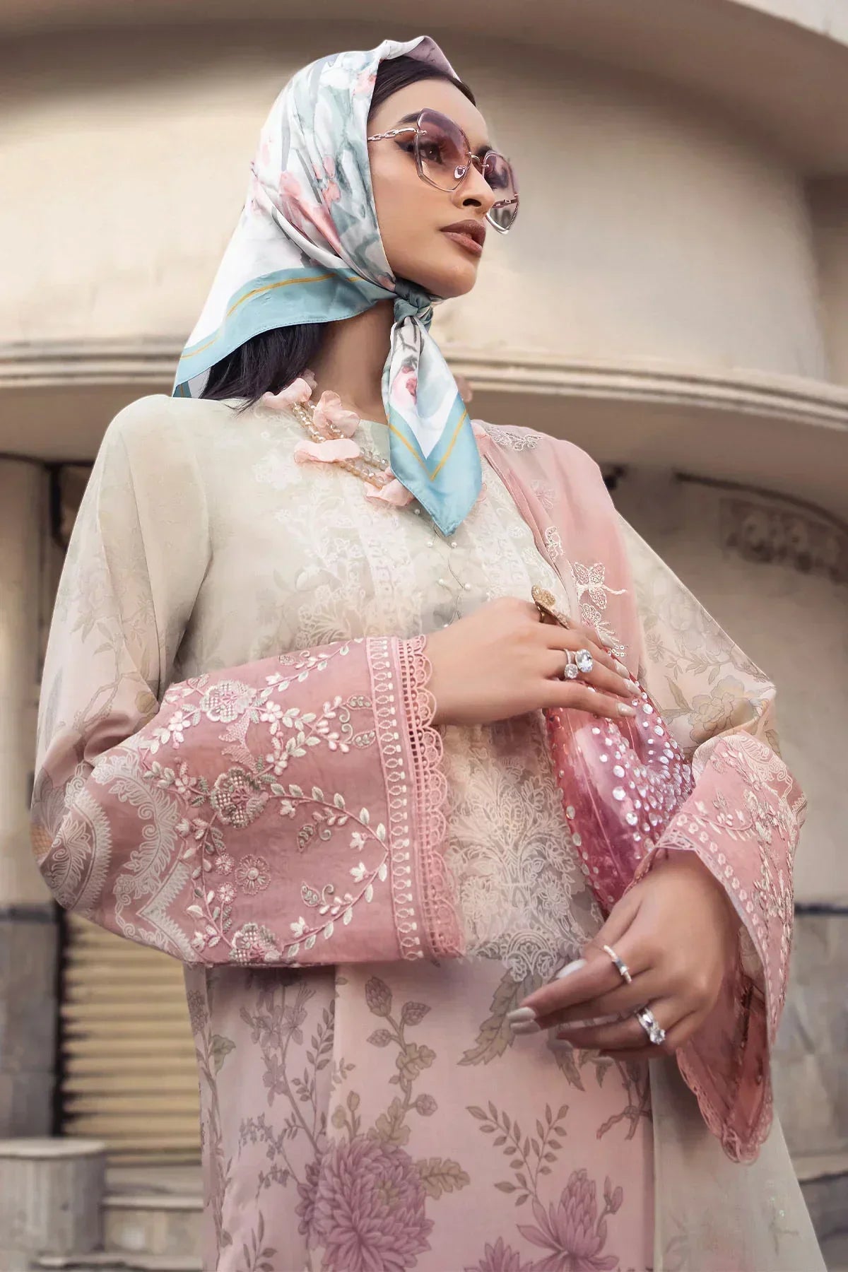 Nureh | Swiss Prints | NS-117 - by - Libasekhas UK - Registered Vendor of : Nureh - 100% Original Designer Dresss
