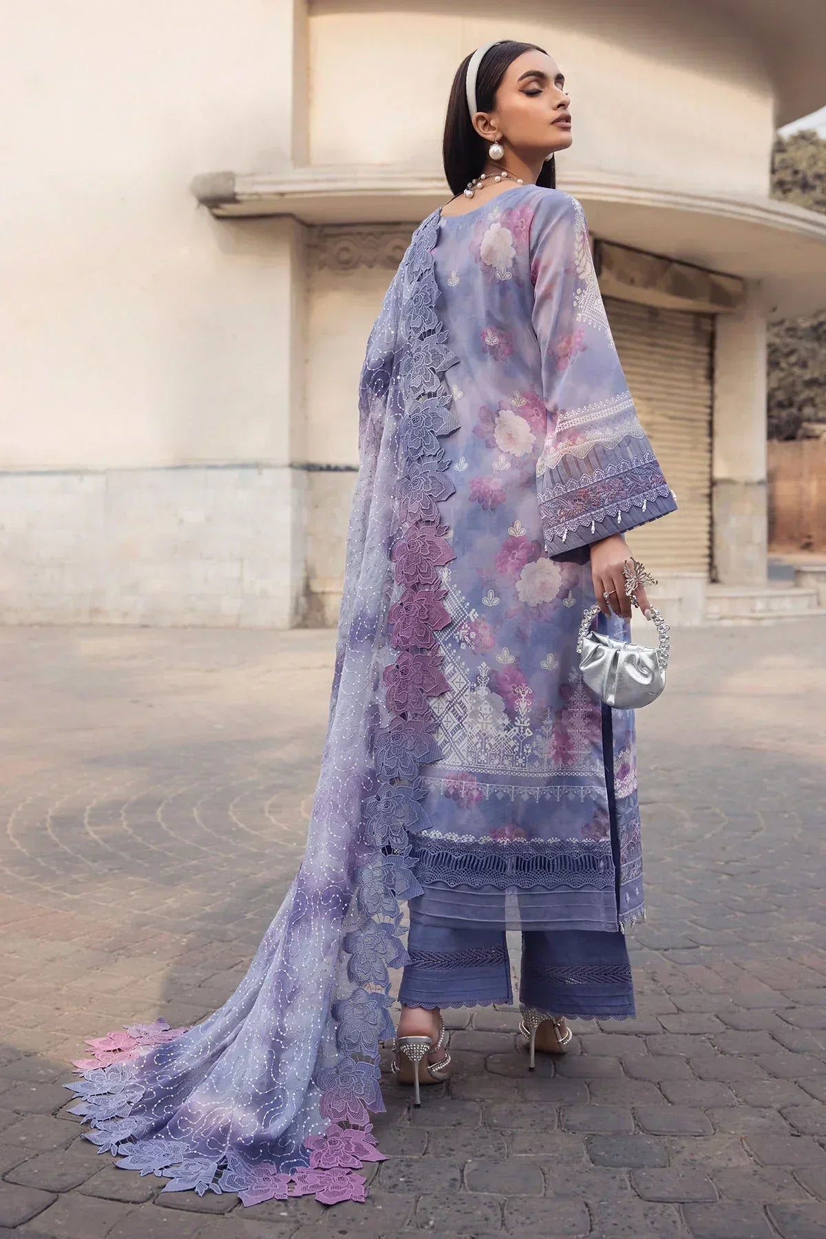Nureh | Swiss Prints | NS-119 - by - Libasekhas UK - Registered Vendor of : Nureh - 100% Original Designer Dresss