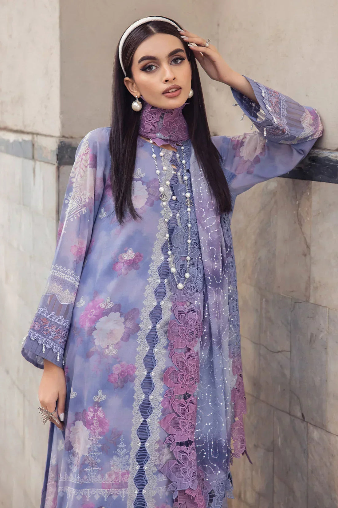 Nureh | Swiss Prints | NS-119 - by - Libasekhas UK - Registered Vendor of : Nureh - 100% Original Designer Dresss