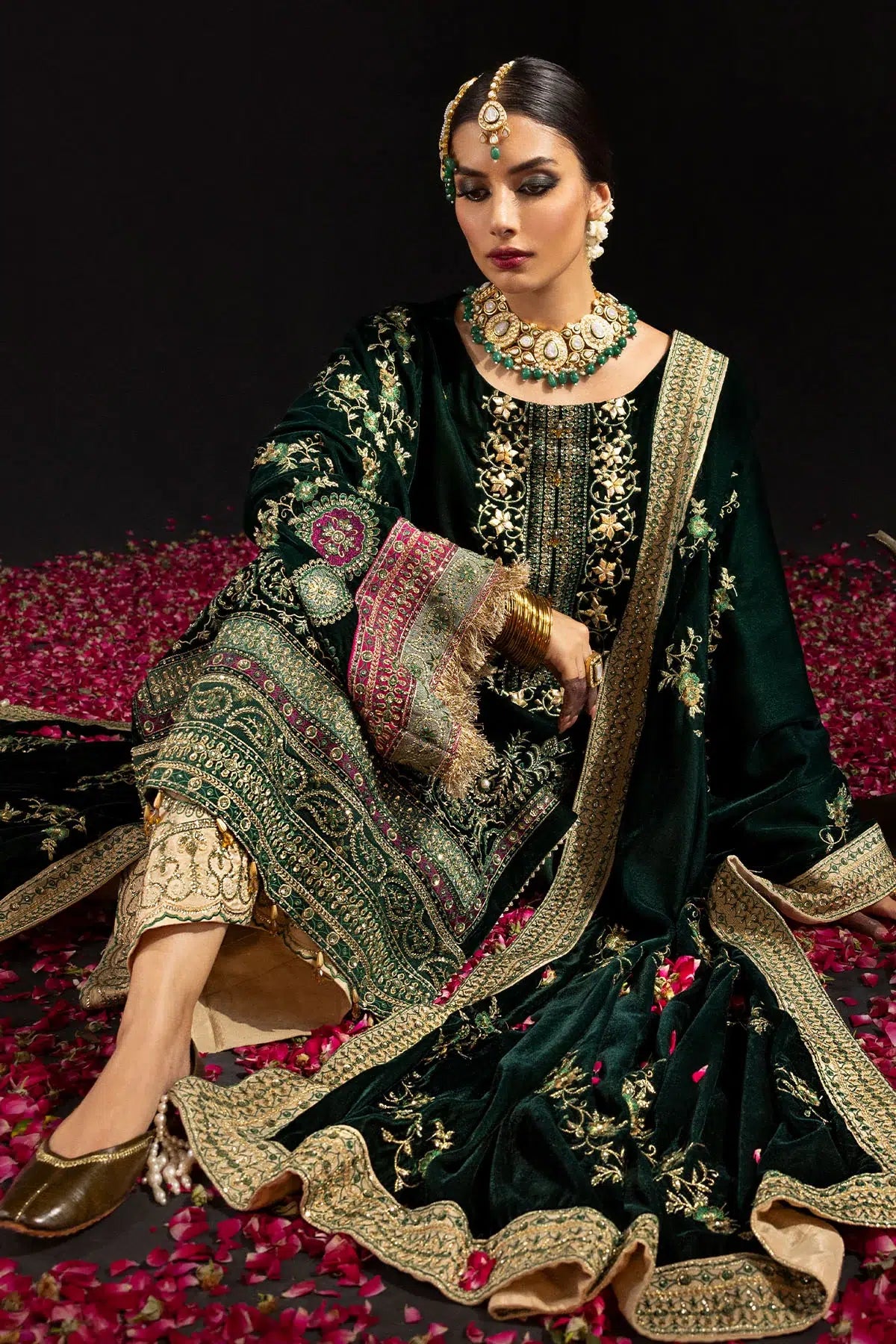 Nureh | Maya Velvet 23 | Alma - by - Libasekhas UK - Registered Vendor of : Nureh - 100% Original Designer Dresss