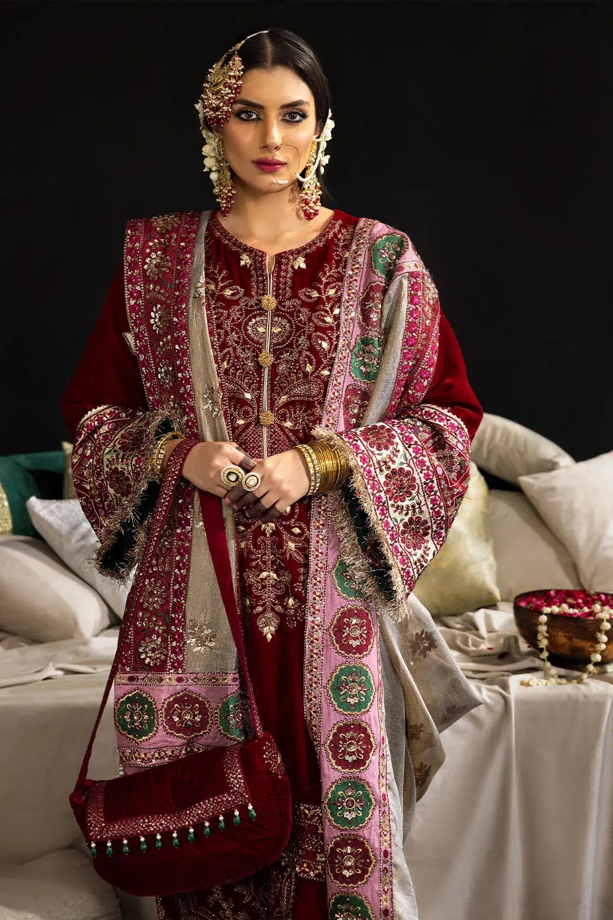 Nureh | Maya Velvet 23 | Zahara - by - Libasekhas UK - Registered Vendor of : Nureh - 100% Original Designer Dresss