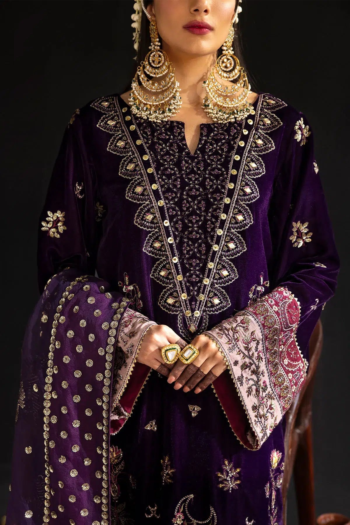 Nureh | Maya Velvet 23 | Rumeli - by - Libasekhas UK - Registered Vendor of : Nureh - 100% Original Designer Dresss