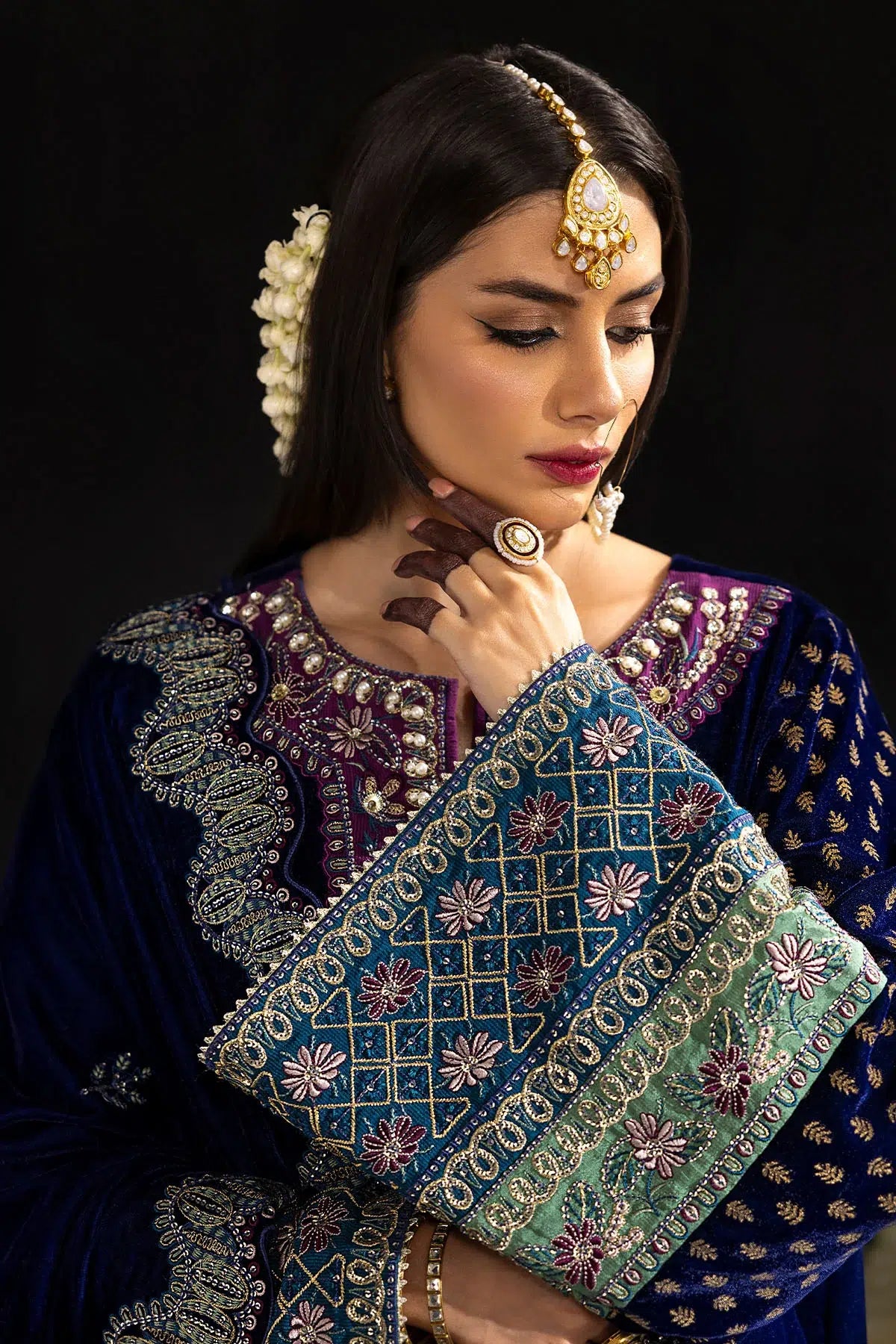 Nureh | Maya Velvet 23 | Nooreza - by - Libasekhas UK - Registered Vendor of : Nureh - 100% Original Designer Dresss