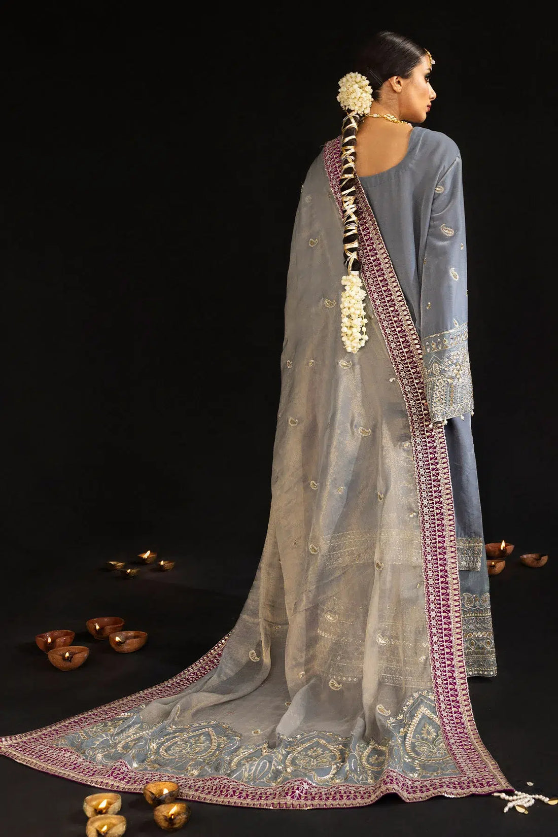 Nureh | Maya Velvet 23 | Mahal - by - Libasekhas UK - Registered Vendor of : Nureh - 100% Original Designer Dresss