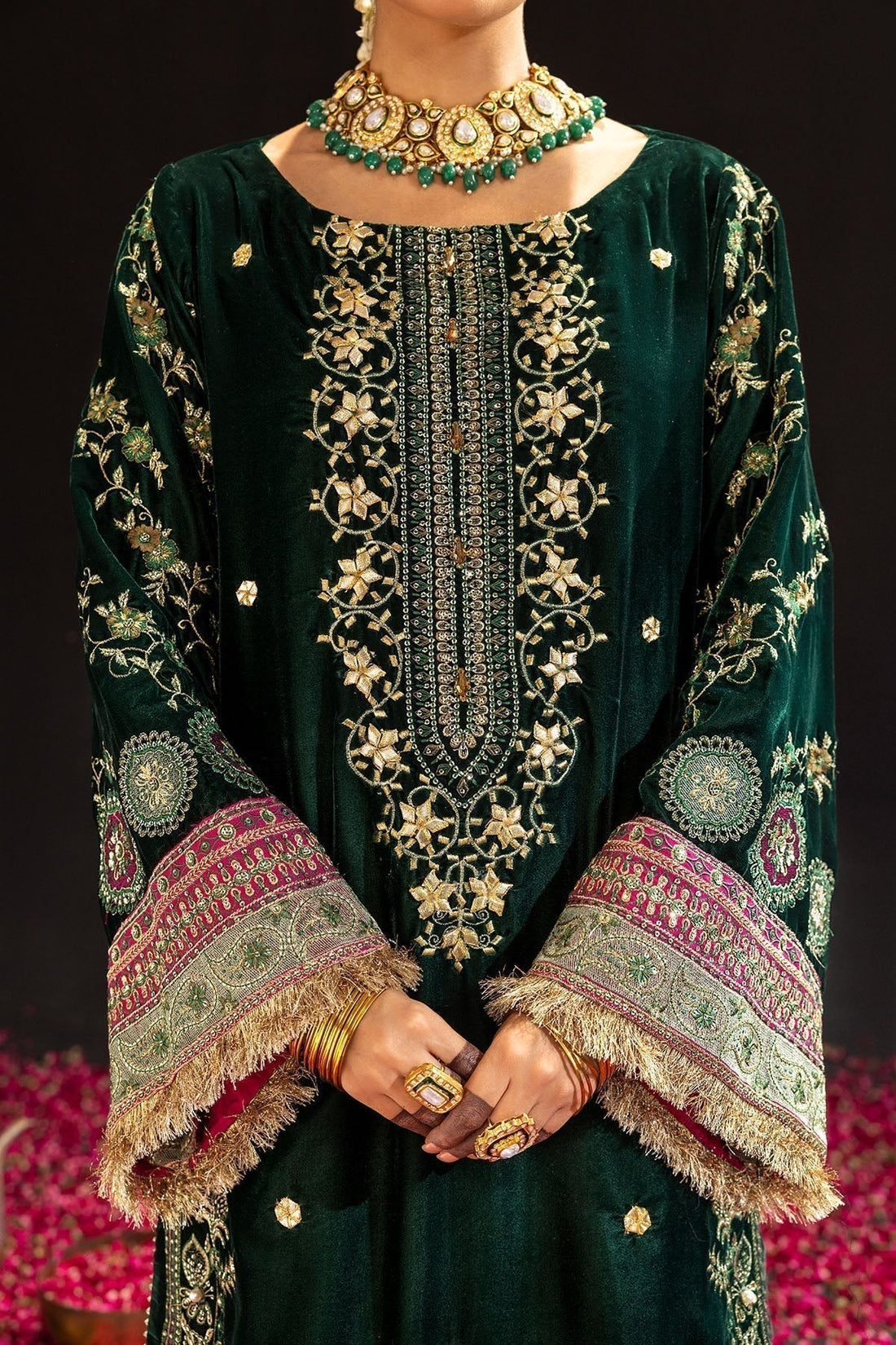 Nureh | Maya Velvet 23 | Alma - by - Libasekhas UK - Registered Vendor of : Nureh - 100% Original Designer Dresss