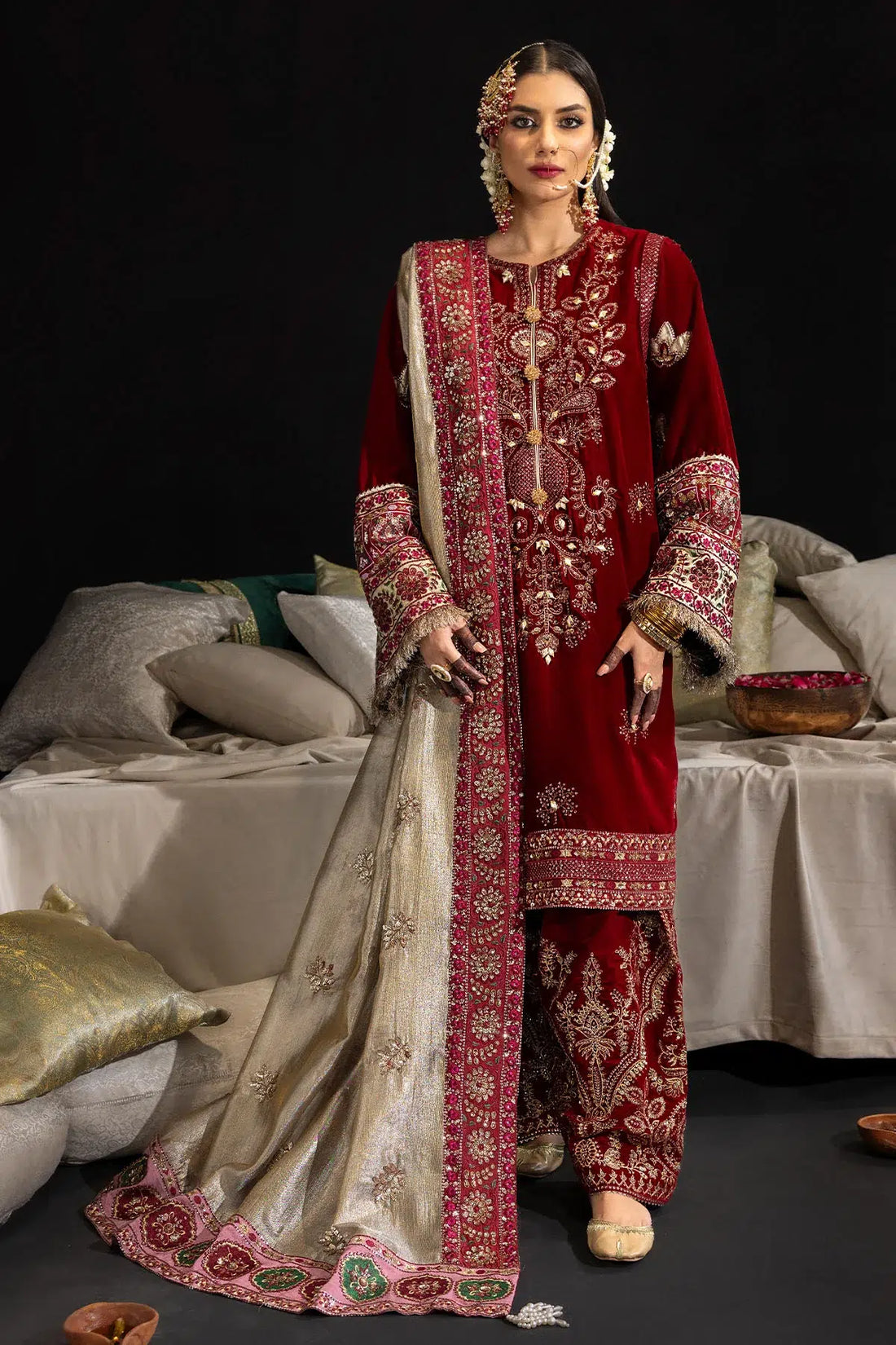 Nureh | Maya Velvet 23 | Zahara - by - Libasekhas UK - Registered Vendor of : Nureh - 100% Original Designer Dresss