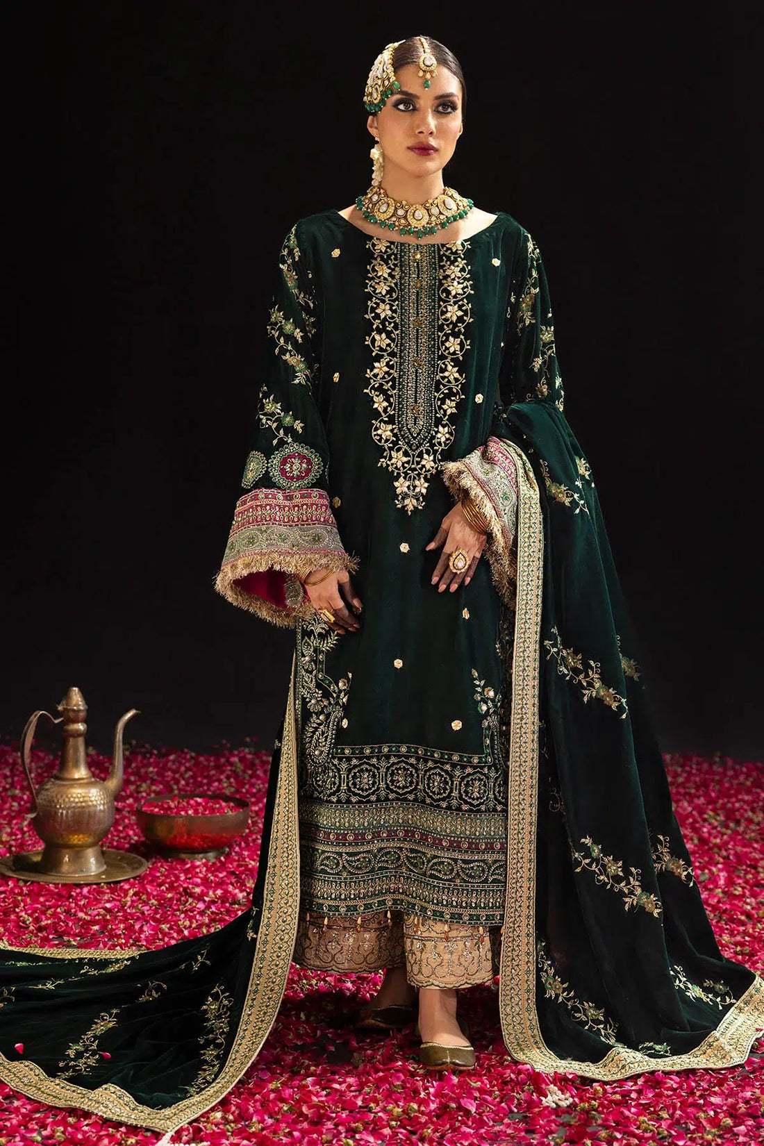 Nureh | Maya Velvet 23 | Alma - by - Libasekhas UK - Registered Vendor of : Nureh - 100% Original Designer Dresss
