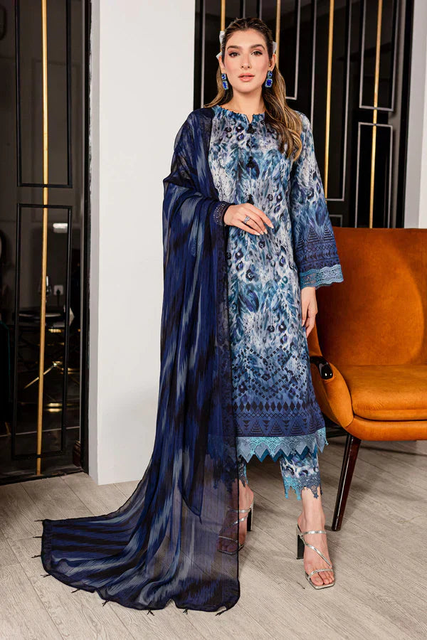 Nureh | Printed Lawn 24 | SP-94 - by - Libasekhas UK - Registered Vendor of : Nureh - 100% Original Designer Dresss