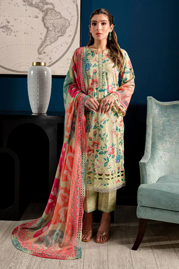 Nureh | Printed Lawn 24 | SP-97 - by - Libasekhas UK - Registered Vendor of : Nureh - 100% Original Designer Dresss