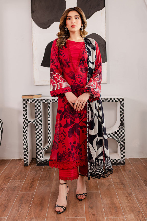 Nureh | Printed Lawn | SP-100 - by - Libasekhas UK - Registered Vendor of : Nureh - 100% Original Designer Dresss