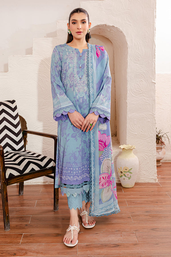Nureh | Printed Lawn | SP-102 - by - Libasekhas UK - Registered Vendor of : Nureh - 100% Original Designer Dresss