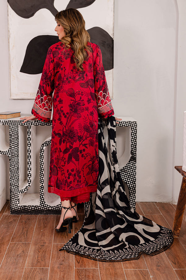 Nureh | Printed Lawn | SP-100 - by - Libasekhas UK - Registered Vendor of : Nureh - 100% Original Designer Dresss