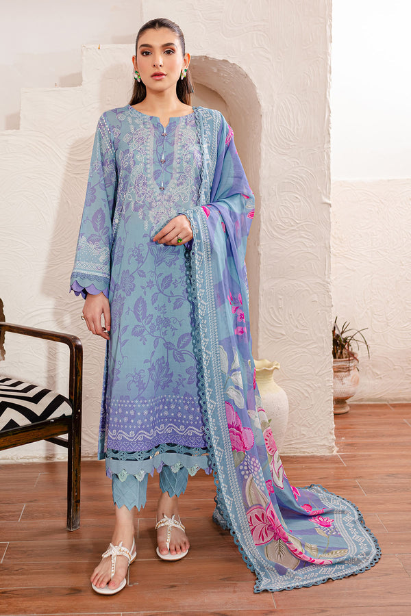 Nureh | Printed Lawn | SP-102 - by - Libasekhas UK - Registered Vendor of : Nureh - 100% Original Designer Dresss