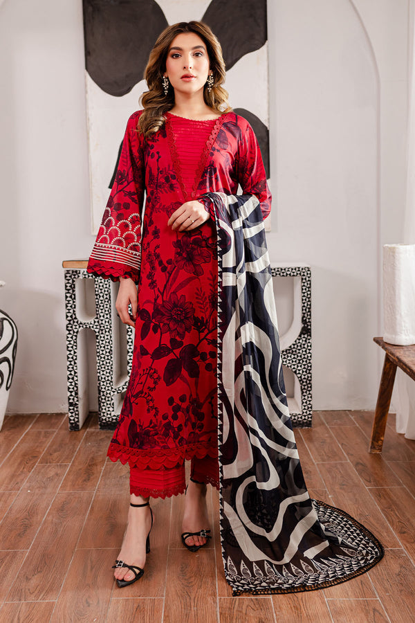 Nureh | Printed Lawn | SP-100 - by - Libasekhas UK - Registered Vendor of : Nureh - 100% Original Designer Dresss