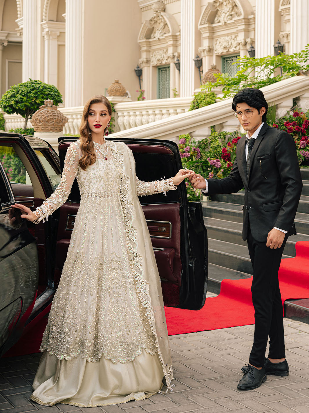 Parishay | Cindrella Luxury Formals | OASIS - by - Libasekhas UK - Registered Vendor of : Parishay - 100% Original Designer Dresss