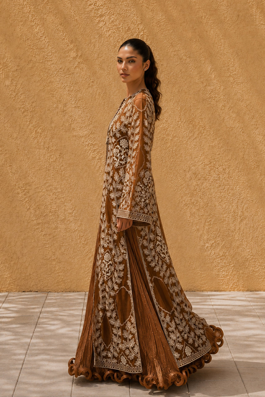 Sania Maskatiya | Eid ul Adha Edit | Usha (B) - by Libasekhas - Registered Vendor of : Sania Maskatiya - 100% Original Designer Dress