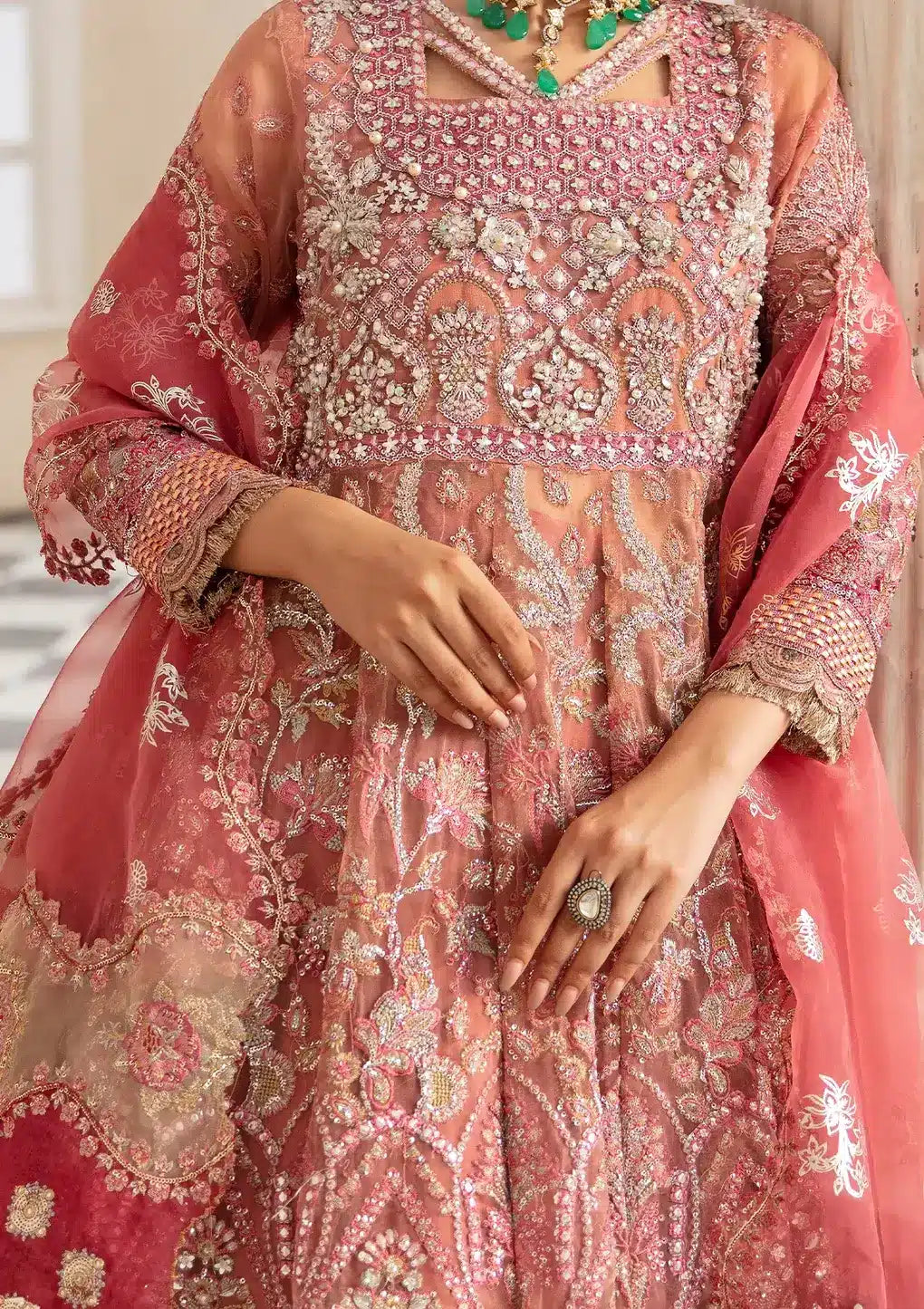 Elaf Premium | Celebrations 23 | ECH-06 PAREEZAH - by - Libasekhas UK - Registered Vendor of : Elaf Premium - 100% Original Designer Dresss