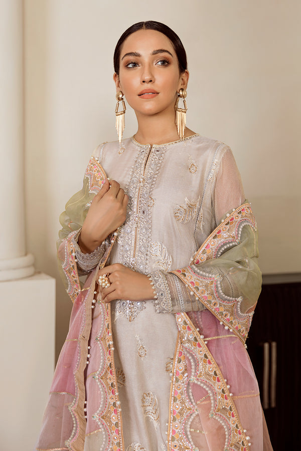 Baroque | Luxury Pret 25 | EMBROIDERED MASOORI PR-438 - by Libasekhas UK - Registered Vendor of : Baroque - 100% Original Designer Dress