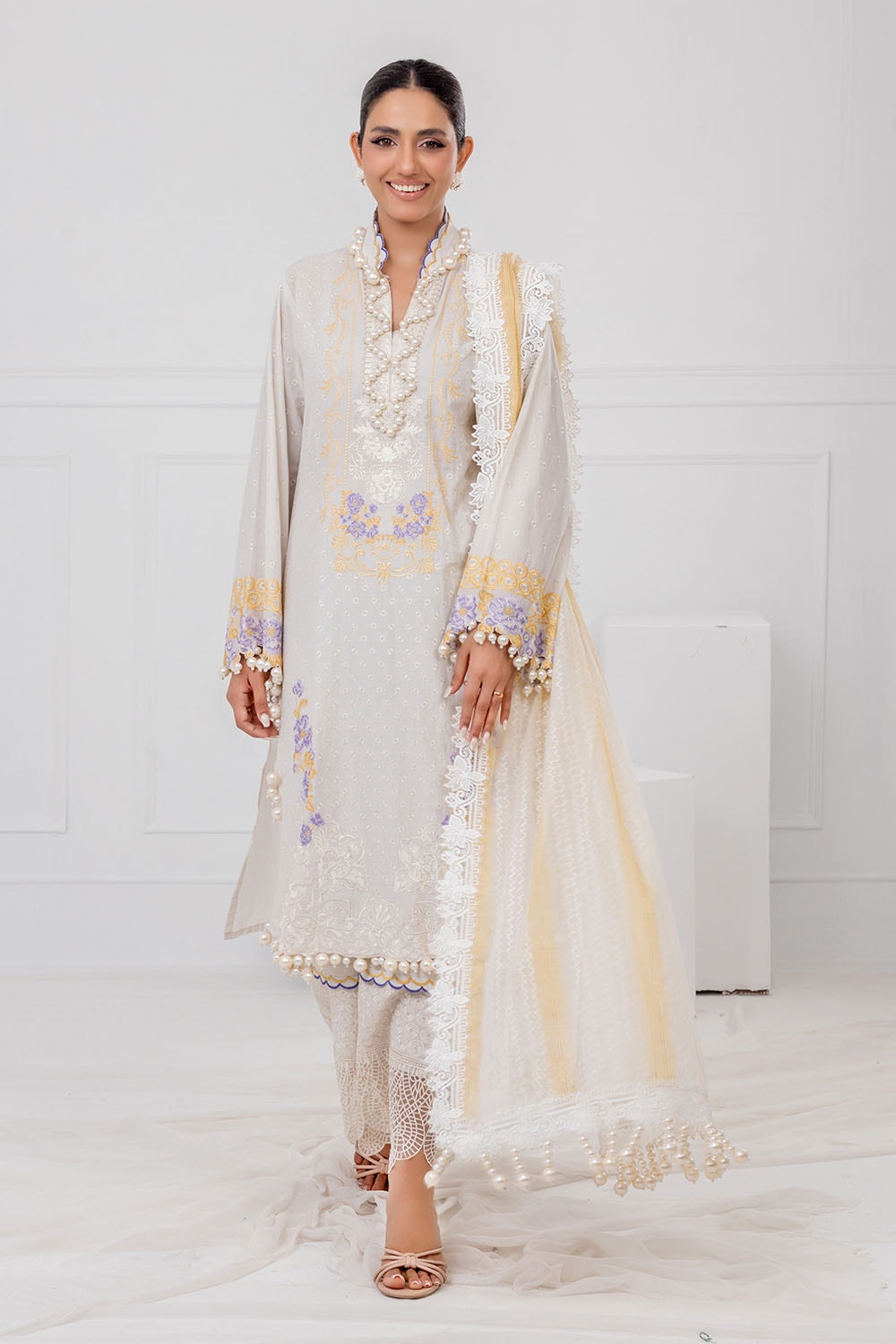 Gul Ahmed | Festive Eid 25 | FE-52019 - by - Libasekhas UK - Registered Vendor of : Gul Ahmed - 100% Original Designer Dresss
