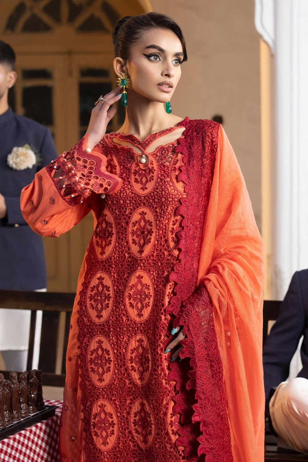 Ittehad | Embroidered Lawn | I-18 - by - Libasekhas UK - Registered Vendor of : Ittehad - 100% Original Designer Dresss