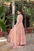 Panache | Pret | Peachy Blossom - by - Libasekhas UK - Registered Vendor of : Panache By Mona - 100% Original Designer Dresss