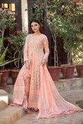 Panache | Pret | Peachy Blossom - by - Libasekhas UK - Registered Vendor of : Panache By Mona - 100% Original Designer Dresss