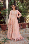 Panache | Pret | Peachy Blossom - by - Libasekhas UK - Registered Vendor of : Panache By Mona - 100% Original Designer Dresss