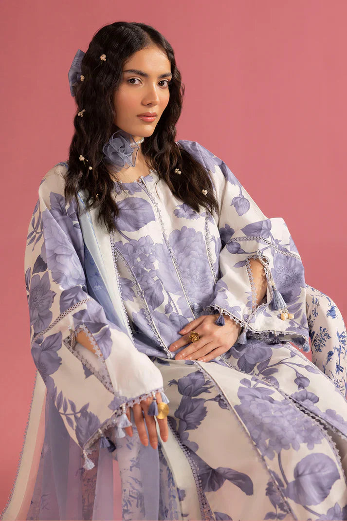 Alizeh | Sheen Lawn Prints 24 | Pearl Mist - by - Libasekhas UK - Registered Vendor of : Alizeh - 100% Original Designer Dresss