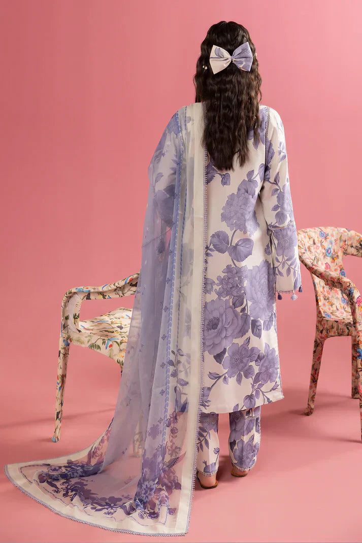 Alizeh | Sheen Lawn Prints 24 | Pearl Mist - by - Libasekhas UK - Registered Vendor of : Alizeh - 100% Original Designer Dresss