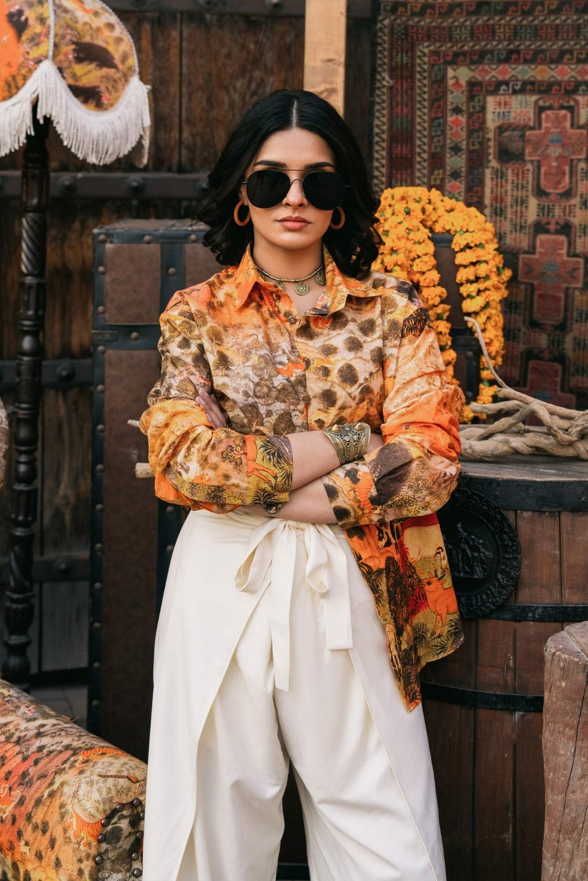 Fahad Hussayn | Lawn Banger | Pichola - by - Libasekhas UK - Registered Vendor of : Fahad Hussayn - 100% Original Designer Dresss