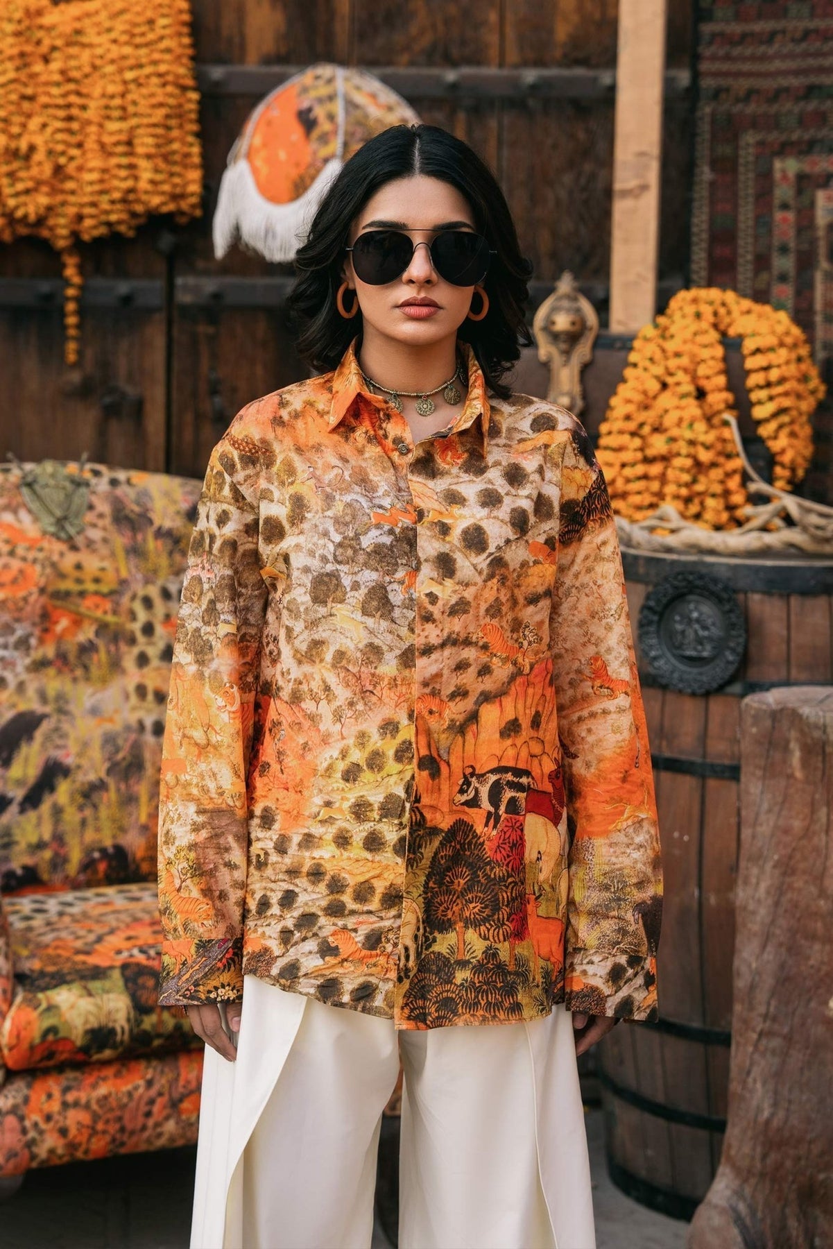 Fahad Hussayn | Lawn Banger | Pichola - by - Libasekhas UK - Registered Vendor of : Fahad Hussayn - 100% Original Designer Dresss