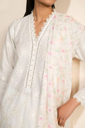 Cross Stitch | Mahiri Lawn 25 | IVORY GLINT - by - Libasekhas UK - Registered Vendor of : Cross Stitch - 100% Original Designer Dresss