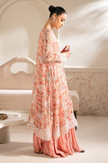 Cross Stitch | Luxe Atelier 25 | CORAL PUNCH - by - Libasekhas UK - Registered Vendor of : Cross Stitch - 100% Original Designer Dresss