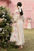 Cross Stitch | Premium Lawn 25 | PASTEL BLOOM - by - Libasekhas UK - Registered Vendor of : Cross Stitch - 100% Original Designer Dresss