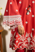Cross Stitch | Mahiri Lawn 25 | SCARLET GARDEN - by - Libasekhas UK - Registered Vendor of : Cross Stitch - 100% Original Designer Dresss